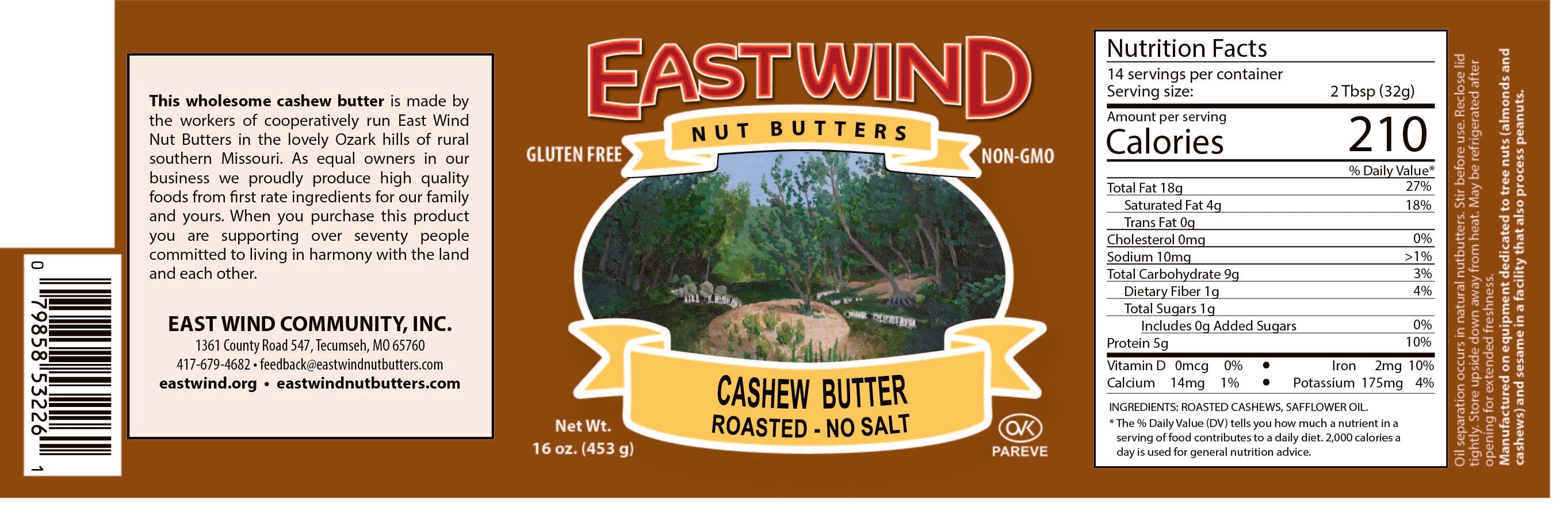 Cashew Butter- 2 Ingredients